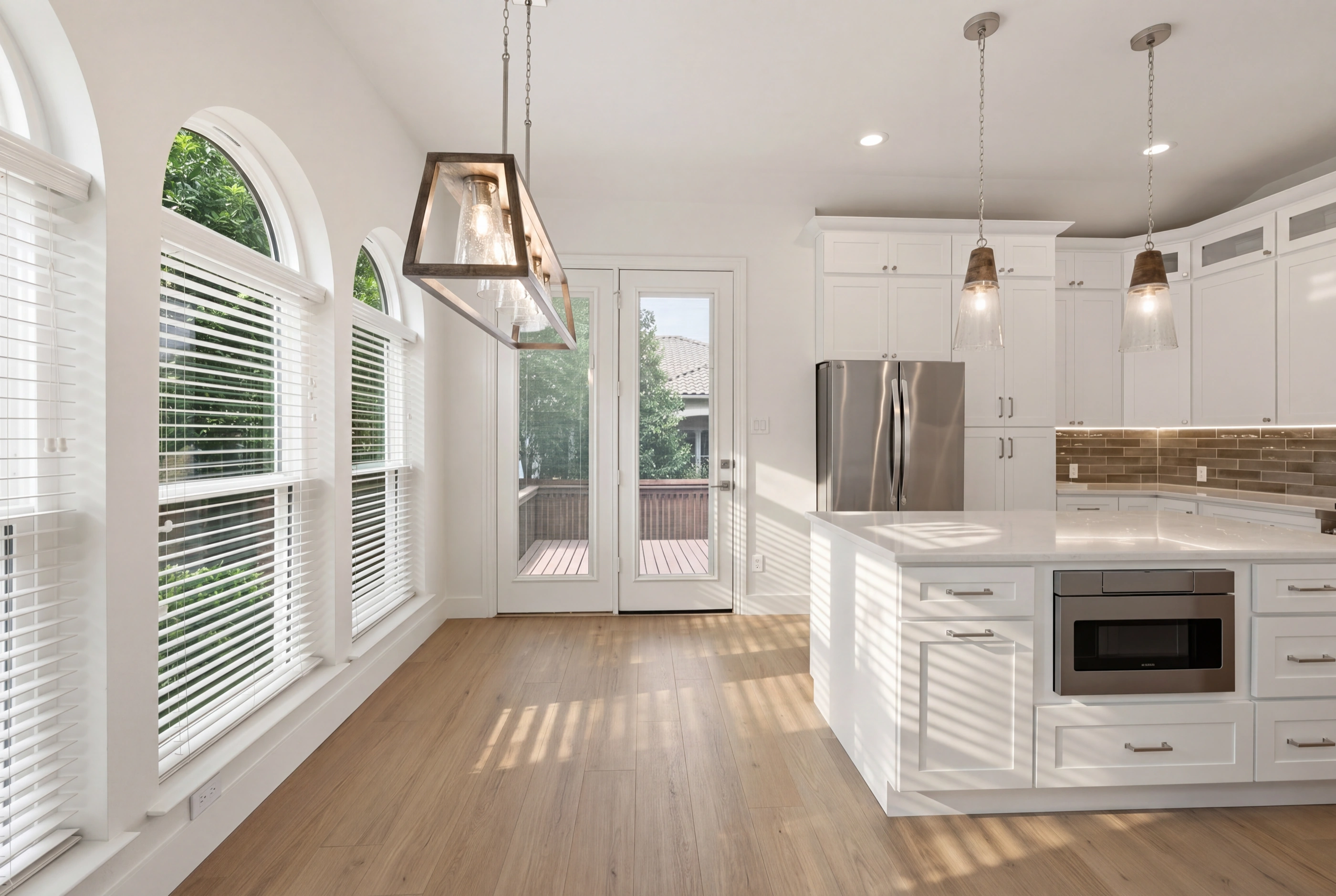 Kitchen and dining alternate