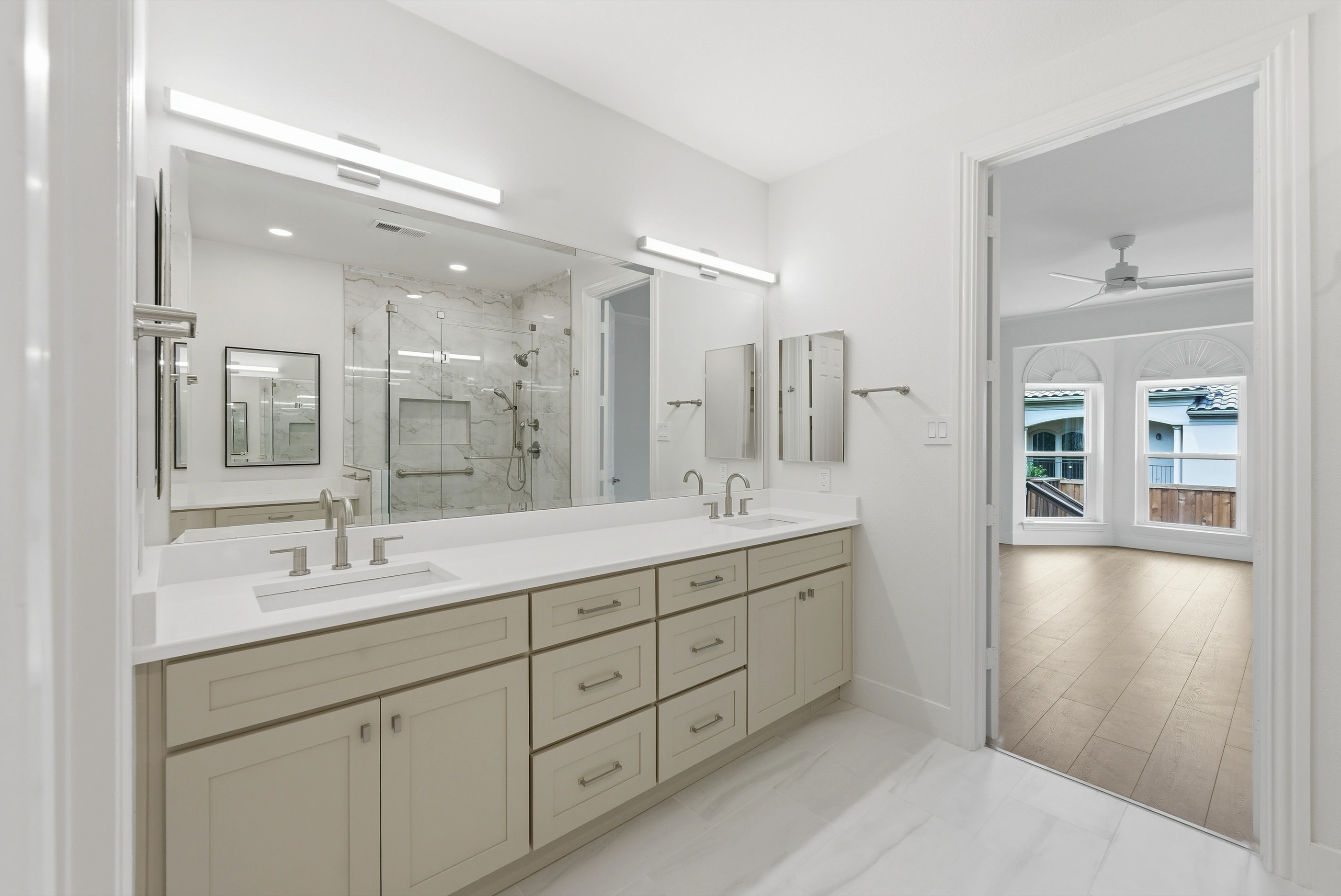 Primary bath vanities