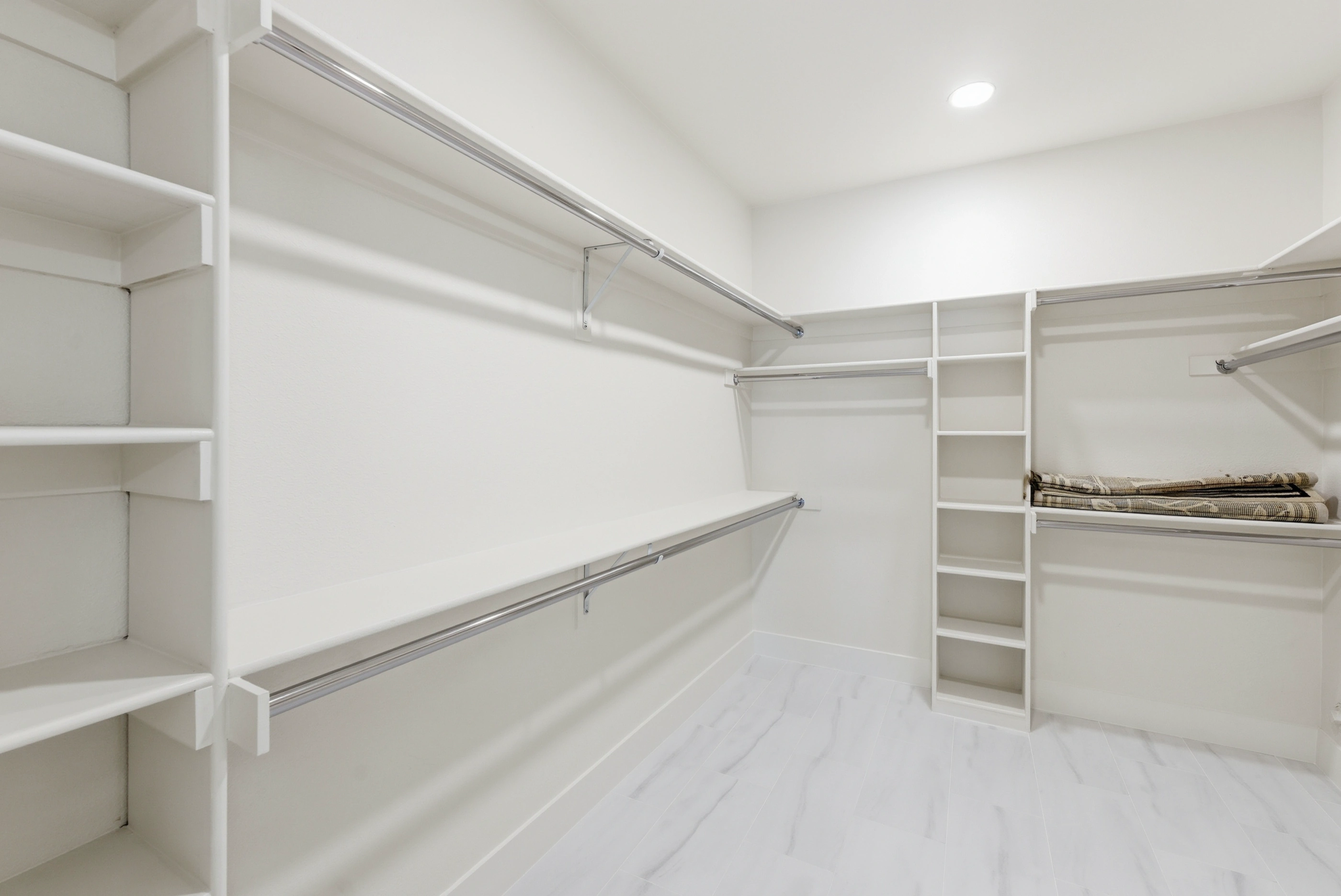 Primary closet