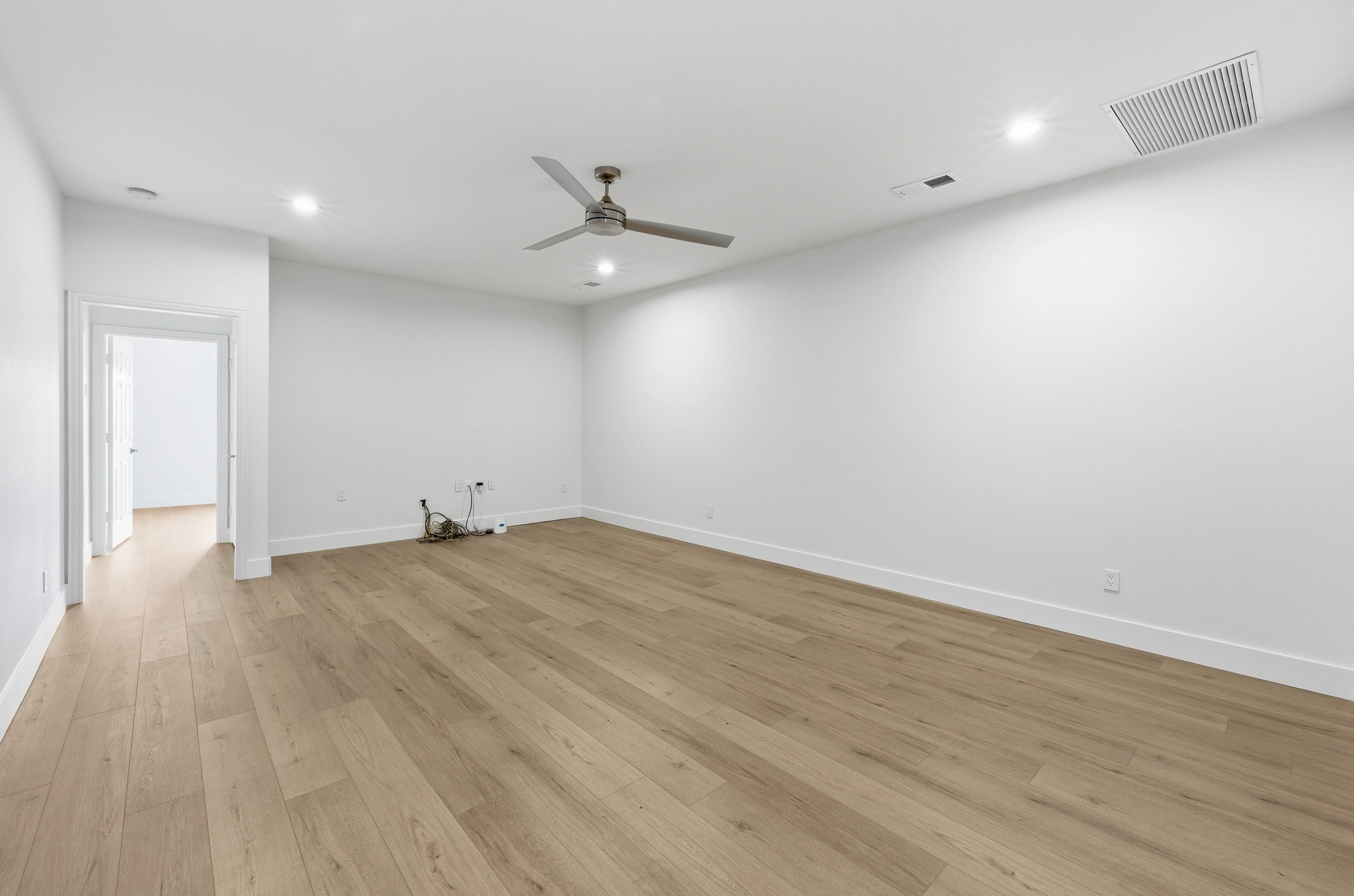 Upstairs game room